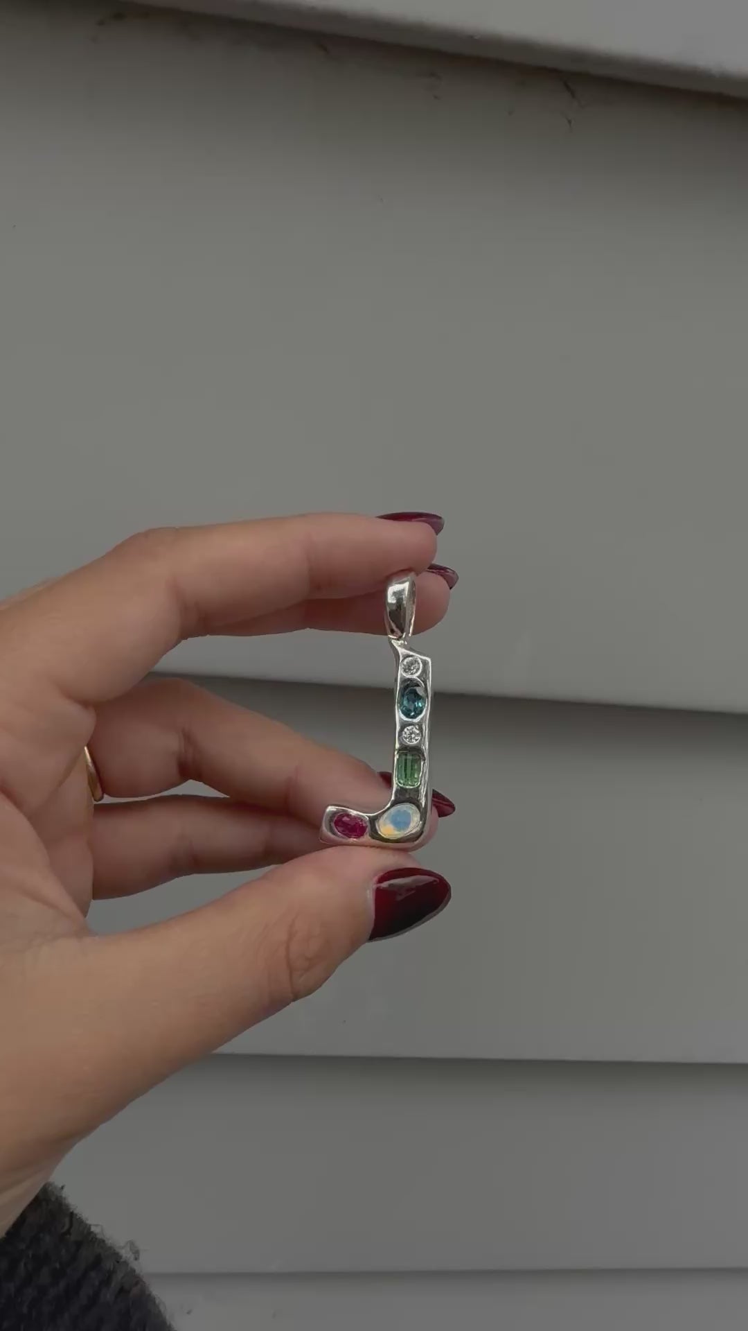 Custom Letter Pendant
