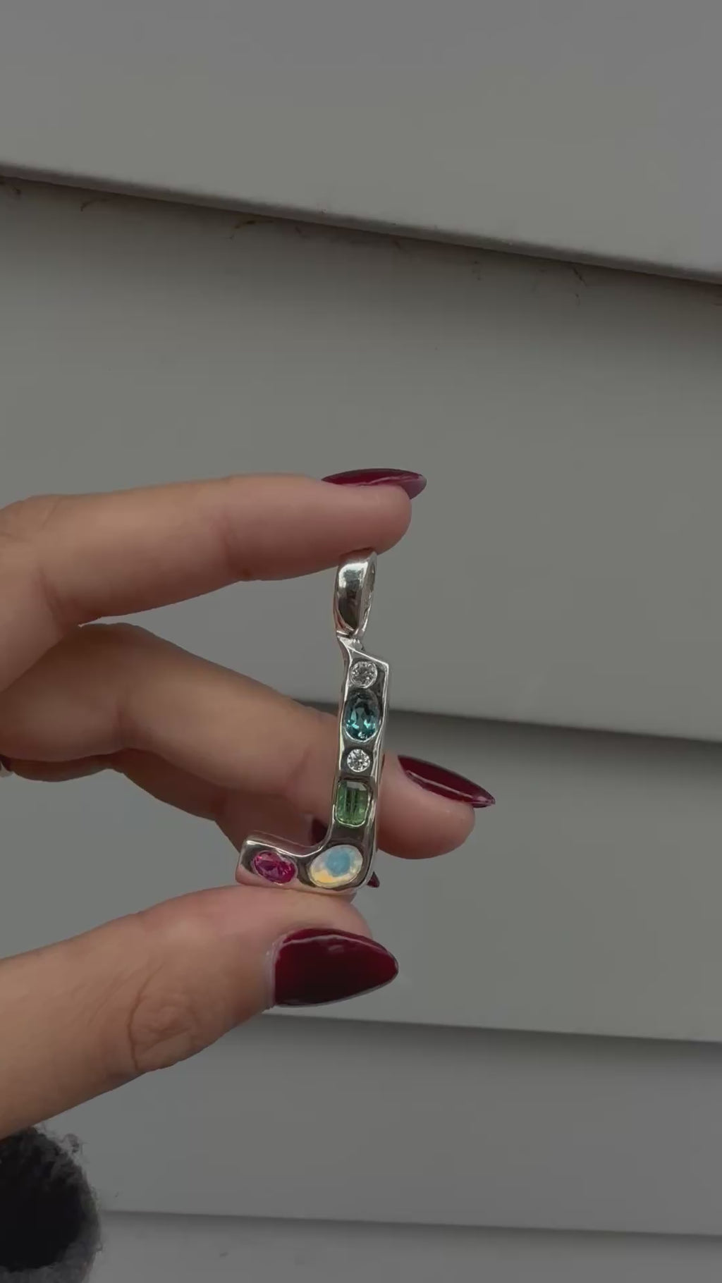 Custom Letter Pendant
